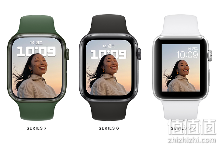 Apple Watch Series 7揭晓 | 亮眼大屏幕、续航靠快充