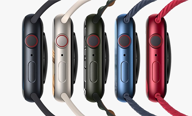 Apple Watch Series 7揭晓 | 亮眼大屏幕、续航靠快充