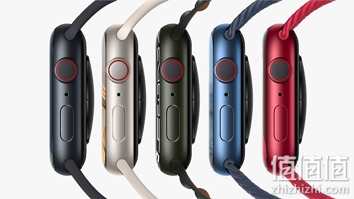Apple Watch Series 7揭晓 | 亮眼大屏幕、续航靠快充