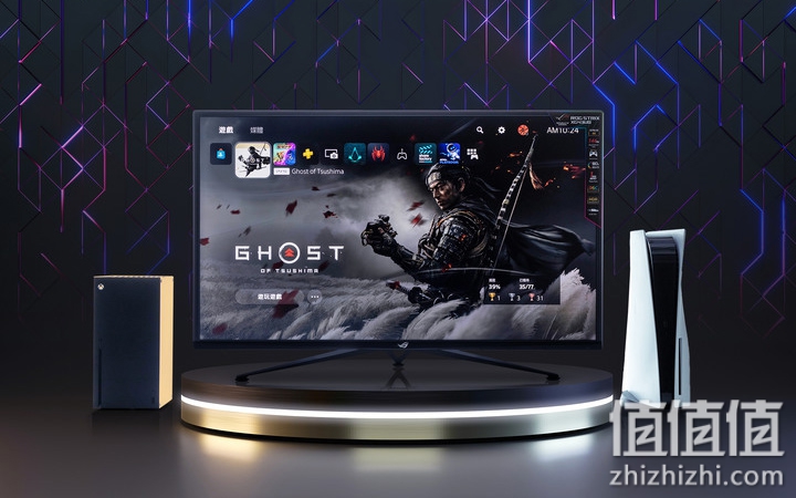 ASUS 华硕 XG43UQ 游戏显示器评测 | 大尺寸让游戏体验更畅快