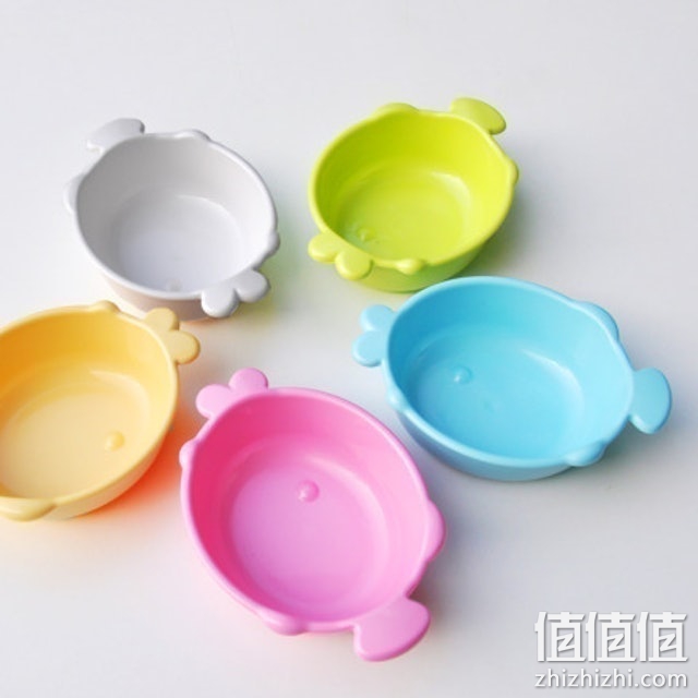 妈妈是超人贾静雯咘咘同款嘟嘴鱼碗Cornflower玉米儿童餐具PLA