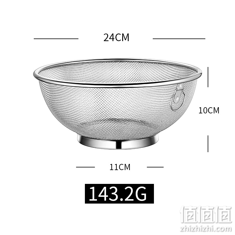 304不锈钢洗米筛 洗菜篮沥水漏盆家用淘米器淘米盆洗米盆洗米神器