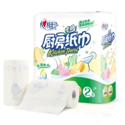 京东极速版:心相印 厨房卷纸 KT102 75节*2卷