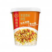 聚划算百亿补贴：海底捞 冲泡米饭 燕麦青椒味 142g*3桶