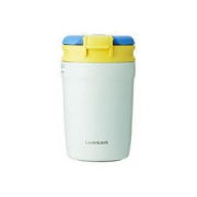 PLUS会员：LOCK&LOCK 乐扣乐扣 LHC4290BLU 不锈钢保温杯 320ml