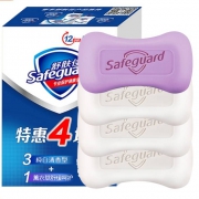 Safeguard 舒肤佳 香皂沐浴清香 115g*4