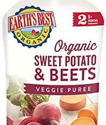 Earth's Best爱思贝 2段婴幼儿辅食 有机蔬菜吸吸乐 99g*12袋