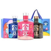 舍得 艺术舍得 赞助UCCA“毕加索 52度 浓香型白酒 100mL*3 小酒礼盒装