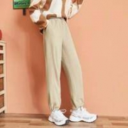 Semir 森马 10D9721127020 女士摇粒绒休闲裤