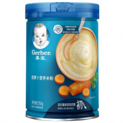 Gerber 嘉宝 婴儿胡萝卜米粉 250g