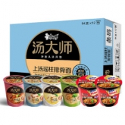 PLUS会员：康师傅 汤大师系列日式豚骨面 12杯