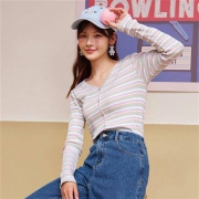Semir 森马 10C9521101098-0246 女士长袖上衣