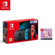 双11预售：Nintendo 任天堂 国行续航版增强版红蓝主机 & 舞力全开 Just Dance 游戏兑换卡