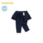 balabala 巴拉巴拉 小童保暖裙裤假两件