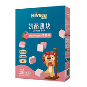禾泱泱 儿童草莓味奶酪原块 20g