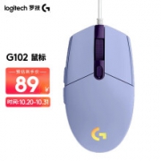 logitech 罗技 G102 有线游戏鼠标 8000DPI