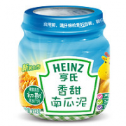 Heinz 亨氏 婴幼儿蔬果泥 113g 南瓜味