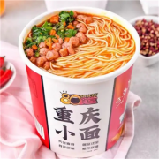 京东极速版:80食堂嗨吃家正宗重庆小面 115g*4桶