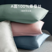 网易严选 AB面设计真丝枕套 48x74cm