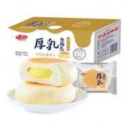 京东极速版:千丝 厚乳白面包整箱300g