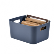 PLUS会员：BELO 百露 塑料收纳盒 28*21*14cm 中号
