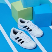 双11预售：adidas 阿迪达斯 儿童运动板鞋 FBV41