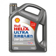 Shell 壳牌 超凡喜力 天然气全合成机油 Helix Ultra 5W-30 API SN级 4L 高端深空灰