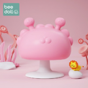 蓓兜(beedoll) 婴儿防吃手牙胶 茶花粉
