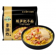 五谷道场 非油炸酸笋肥牛面 118gx5袋