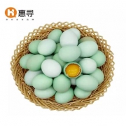 京东极速版：惠寻 乌鸡绿壳蛋 10枚 400g
