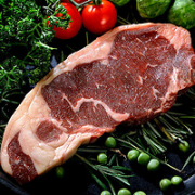 HONDO BEEF 恒都牛肉 国产原切西冷牛排  5片