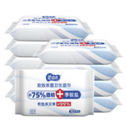 爱恩倍 酒精消毒湿巾 10片*10包