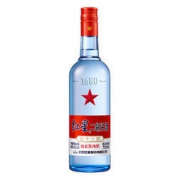 红星 二锅头酒 绵柔8纯粮 蓝瓶 53%vol 清香型白酒 750ml 单瓶装