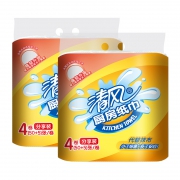 聚划算百亿补贴：Breeze 清风 厨房纸巾 2层4卷