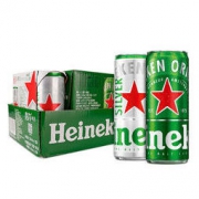 Heineken 喜力 啤酒 330ml*15听（经典12听+星银3听）