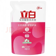 京东PLUS会员：立白 洗衣液 百花馨香500g*4