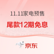 促销活动：11.11家电预售