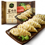 弹嫩多汁！bibigo 必品阁 鲜香牛肉王水饺 300g