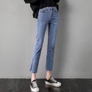 LeeCooper   开叉款牛仔裤  LCKLY8813-A02