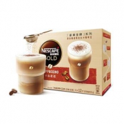 Nestlé 雀巢 金牌馆藏 卡布奇诺 速溶咖啡 19g*12条 *5件