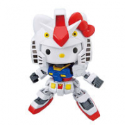 BANDAI 万代 SD EX Hello Kitty猫 联动 RX-78-2、元祖高达 拼装