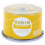 有券的上、亲子会员：RITEK 铼德 e时代系列 DVD+R 16速4.7G 刻录盘 桶装50片