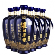 PLUS会员：LUZHOULAOJIAO 泸州老窖 头曲 蓝花瓷 52度 浓香型白酒 1000ml*6瓶