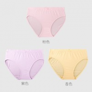 Deanfun 蝶安芬 女士高腰宽松内裤 377-3 3条装