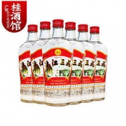 PLUS会员：漓江牌 三花酒 52%vol 米香型白酒 480ml*6瓶 整箱装