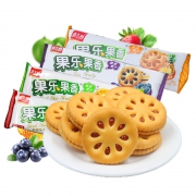 嘉士利 果酱饼干 口味随机100g