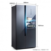双11预售：SIEMENS 西门子 KX50NA43TI 502升 双开门 嵌入式冰箱