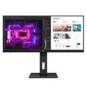 AOC 冠捷 电脑显示器 34英寸 WQHD IPS技术 119% sRGB色域 21:9带鱼屏 Type-C接口 65W反向充电 家用办公 U34P2C