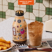 汉口二厂 嘿冻 厚乳黑糖味果冻奶茶 330mlx6瓶