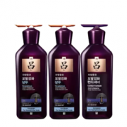 Ryo 吕 滋养韧发密集强韧洗护套组(中干性洗发水400ml*2 护发乳400ml*1) 紫吕套组